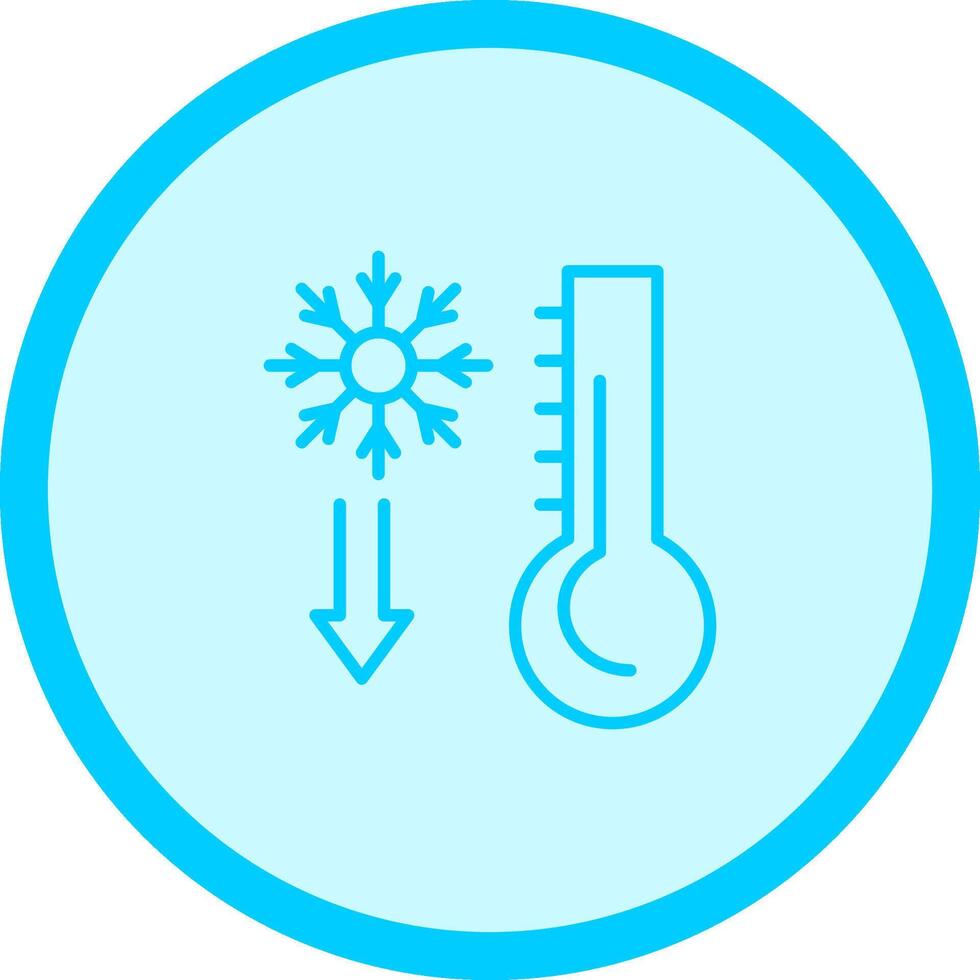 icône de vecteur de thermomètre