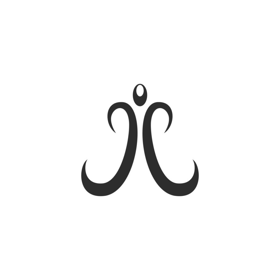 alphabet lettres initiales monogramme logo jc, cj, j et c vecteur