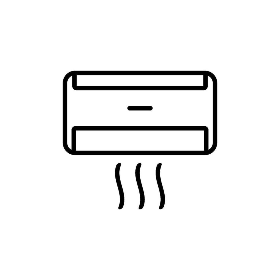 air conditionnement icône vecteur conception modèle