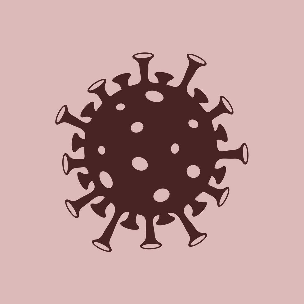 couronne virus, COVID-19 [feminine, 2019-ncov vecteur modèle illustration conception