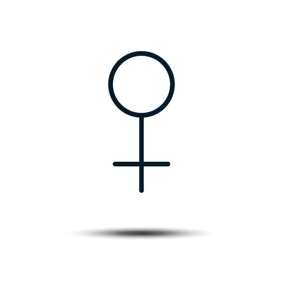 femmes le sexe signe icône vecteur logo modèle illustration conception eps dix.