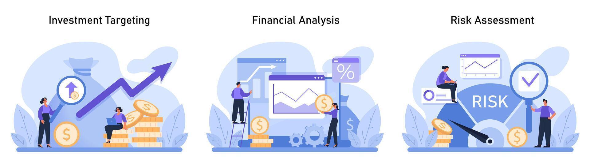 financier la maîtrise ensemble. concentré sur repérer croissance Opportunités vecteur