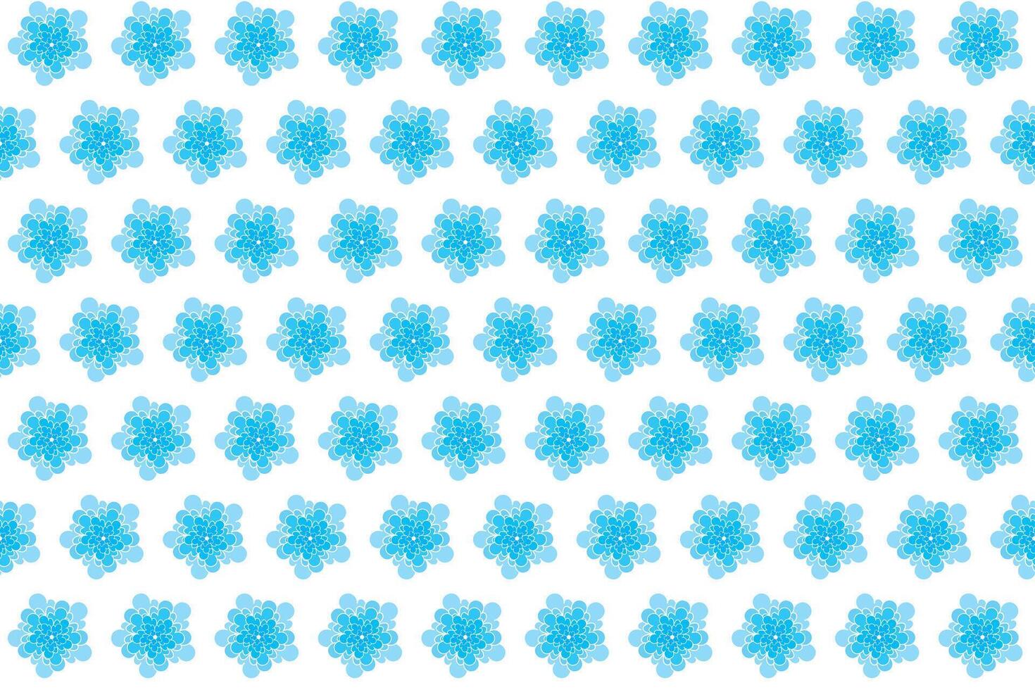 illustration fond d'écran de abstrait fleur sur blanc Contexte. vecteur