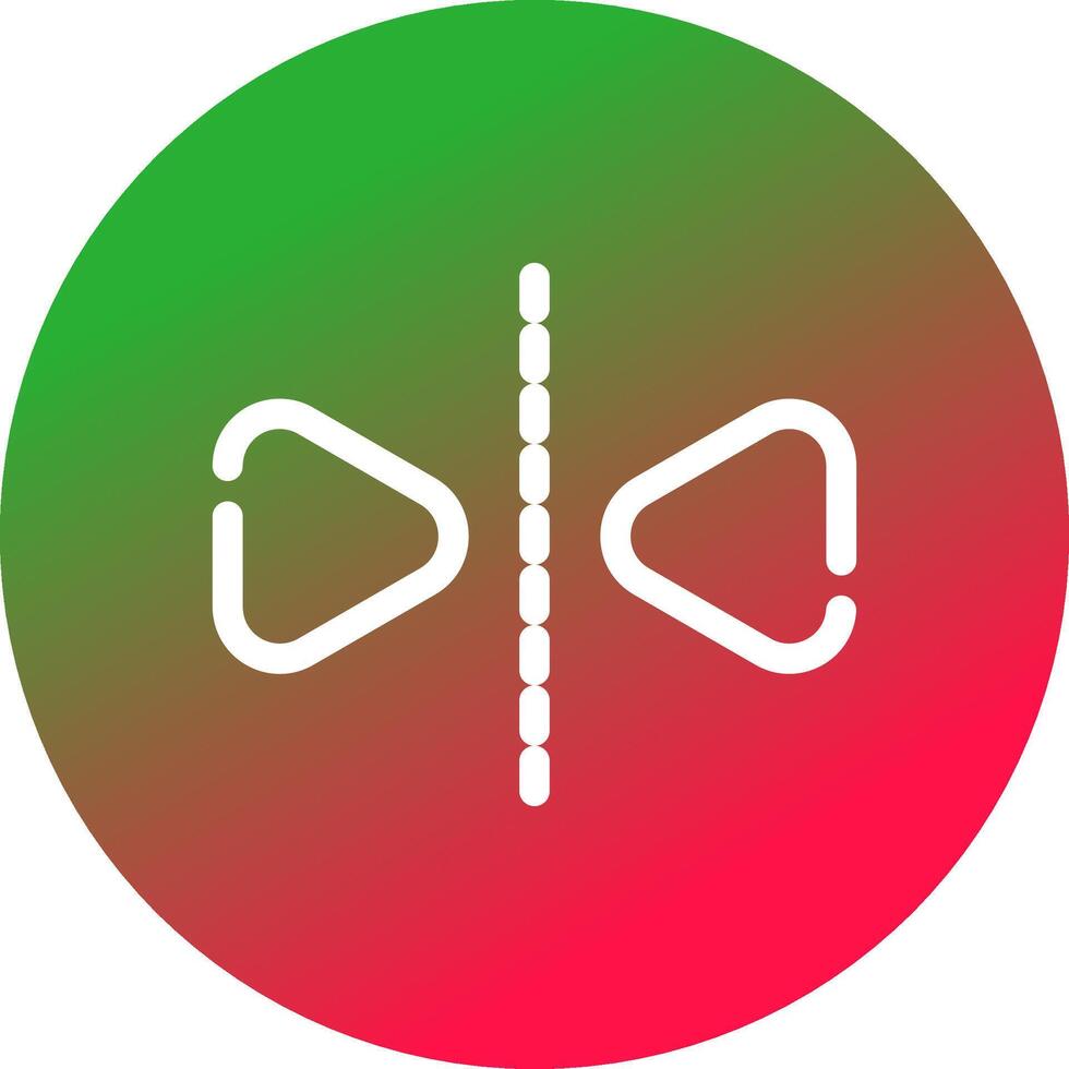 ligne cercle pente conception vecteur