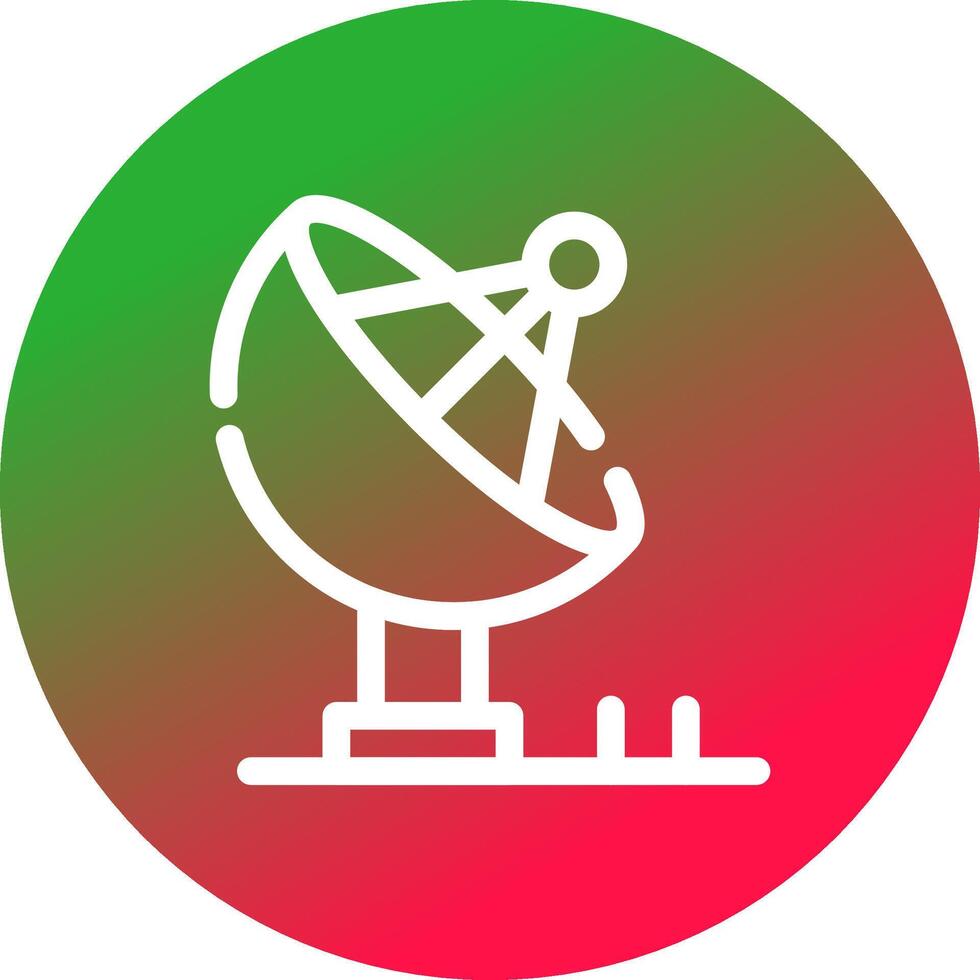 conception d'icône créative d'antenne vecteur