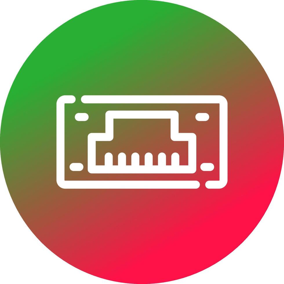 conception d'icône créative hdmi vecteur