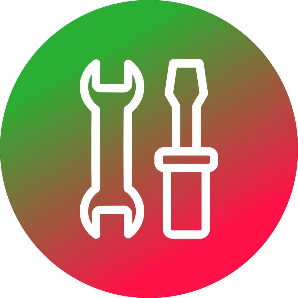 conception d'icônes créatives d'outils vecteur