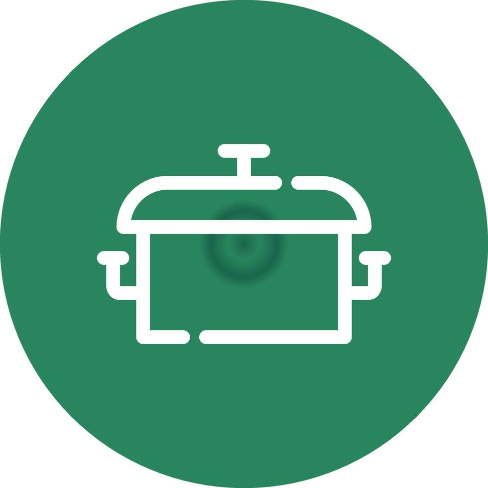 conception d'icône créative marmite vecteur