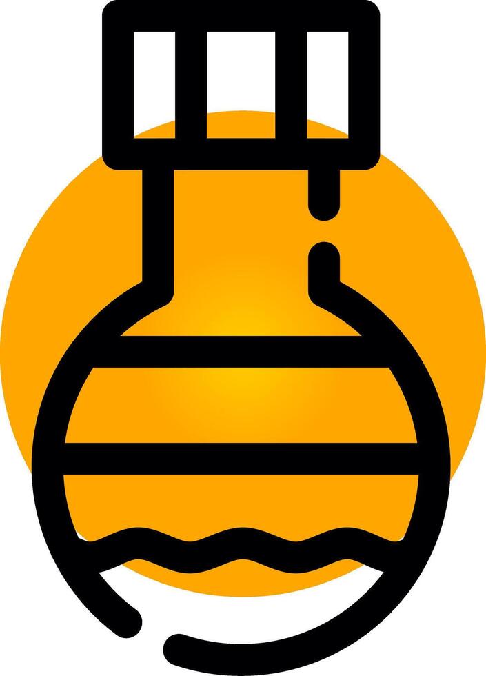 conception d'icône créative poison vecteur