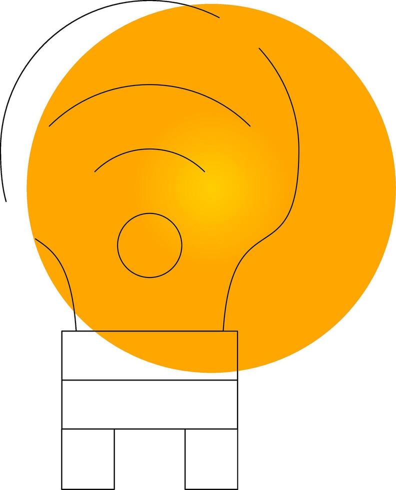 intelligent énergie Créatif icône conception vecteur