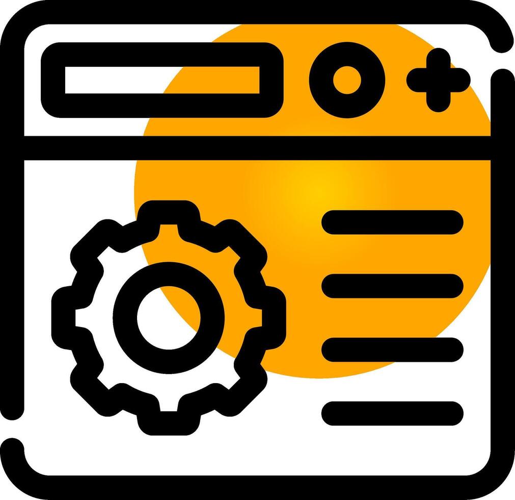 définition de la conception d'icônes créatives vecteur