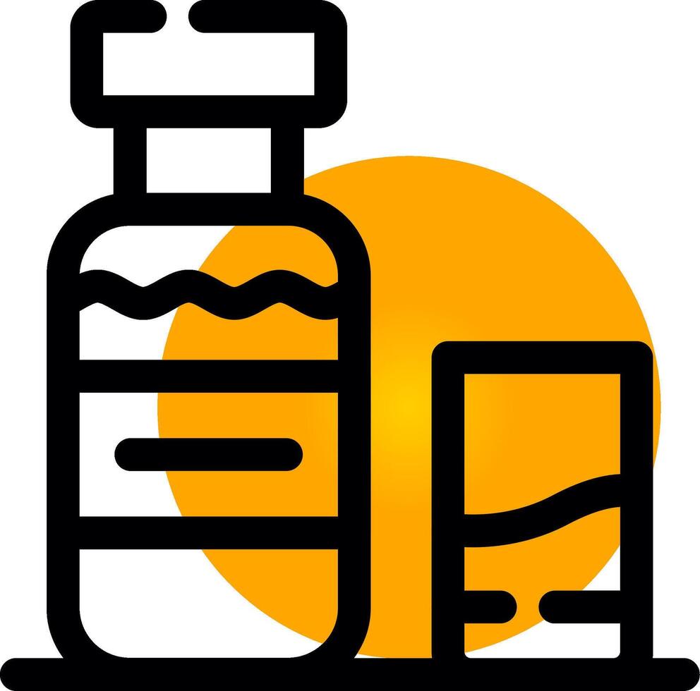 conception d'icône créative de lait vecteur