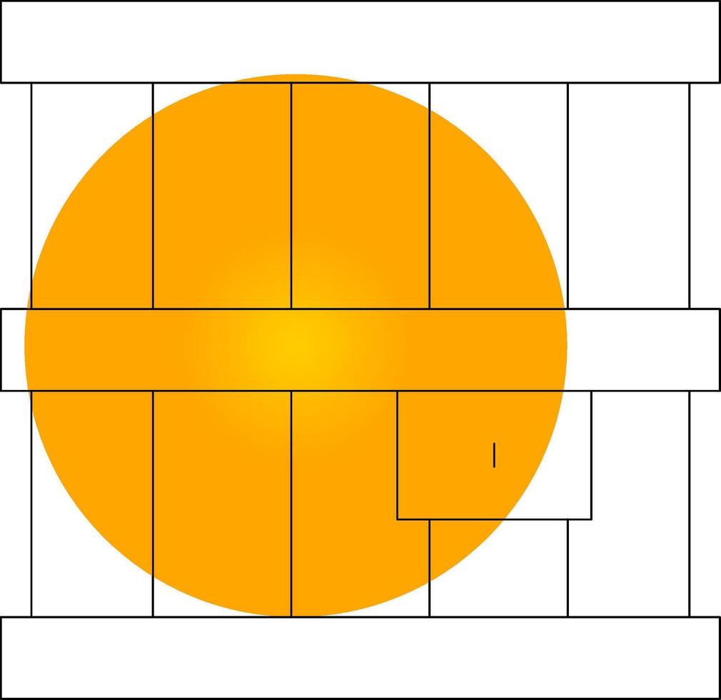 conception d'icône créative de prison vecteur