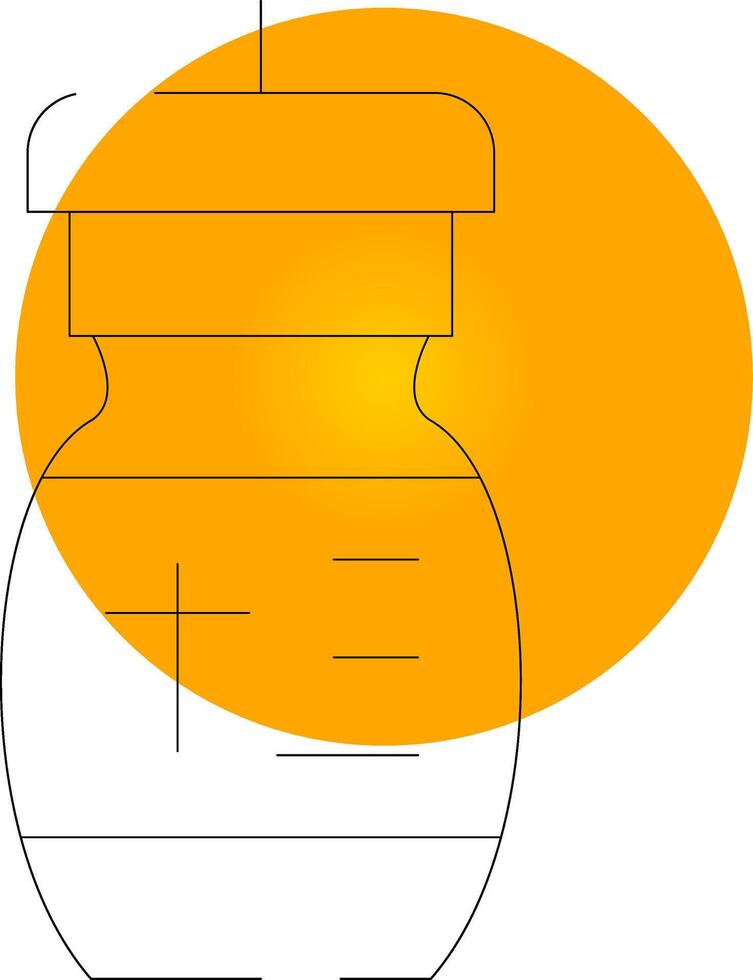 incinération Créatif icône conception vecteur