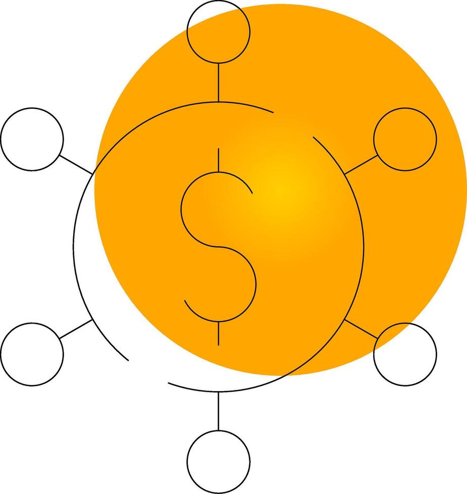 crowdsourcing Créatif icône conception vecteur