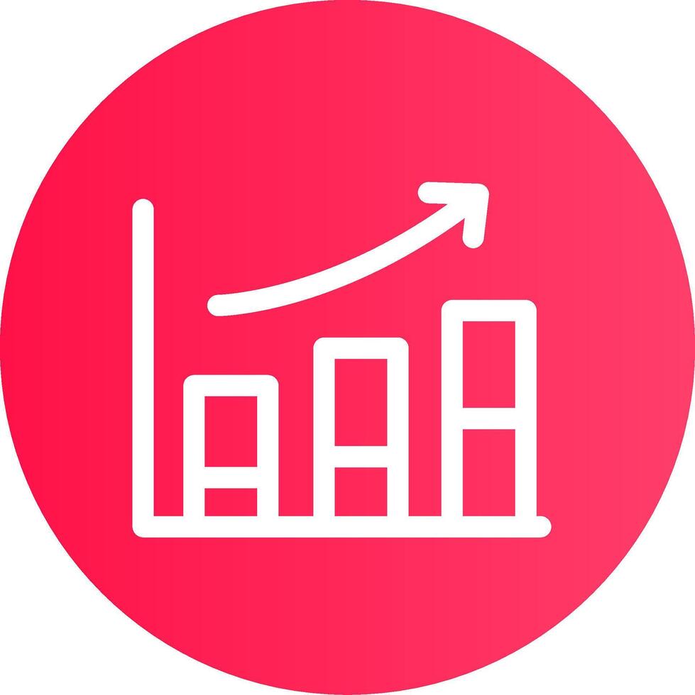 en augmentant cercle processus Créatif icône conception vecteur