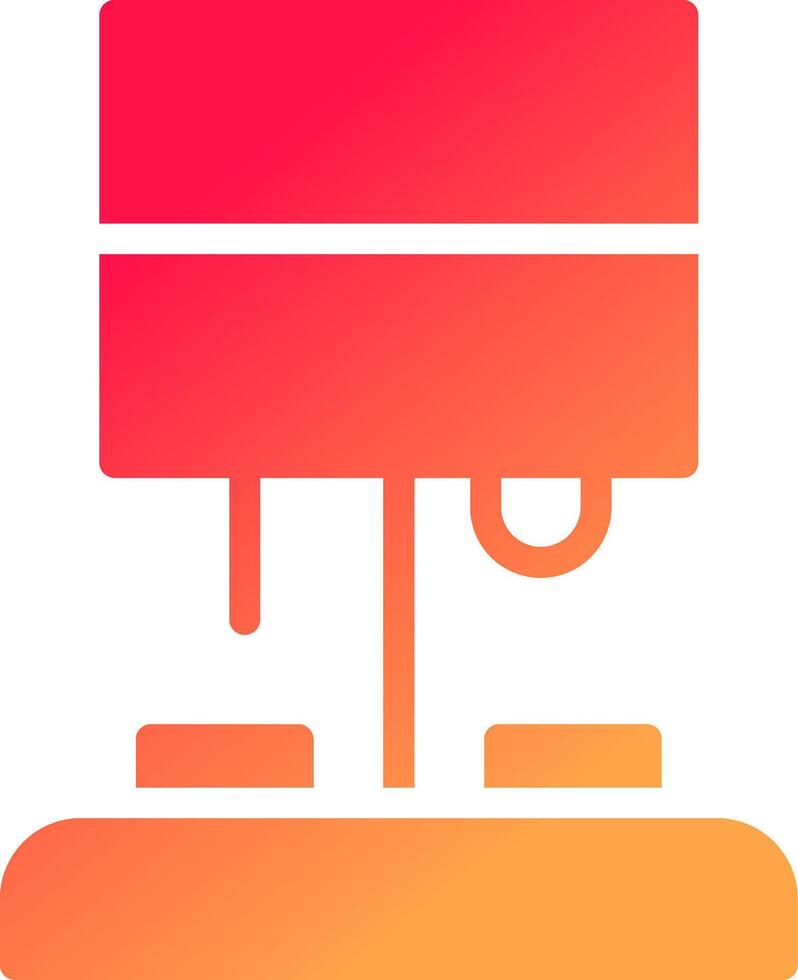 conception d'icône créative de lampe de table vecteur
