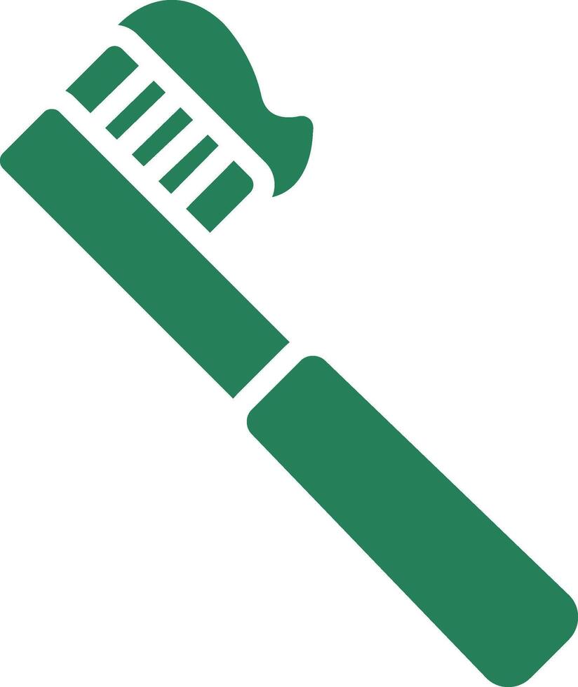 conception d'icône créative de brosse à dents vecteur