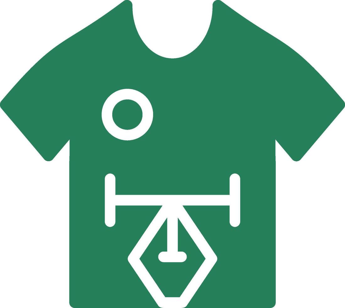 conception d'icône créative t shirt vecteur