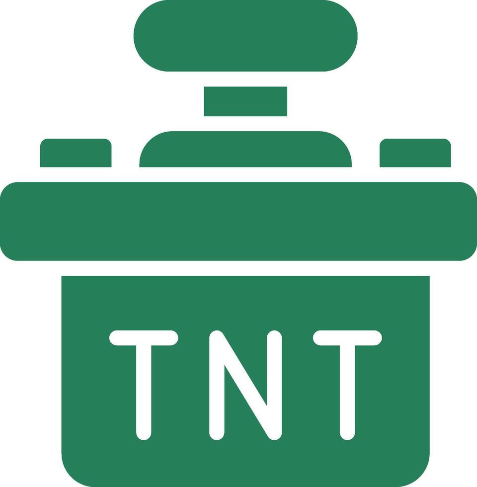 conception d'icône créative tnt vecteur