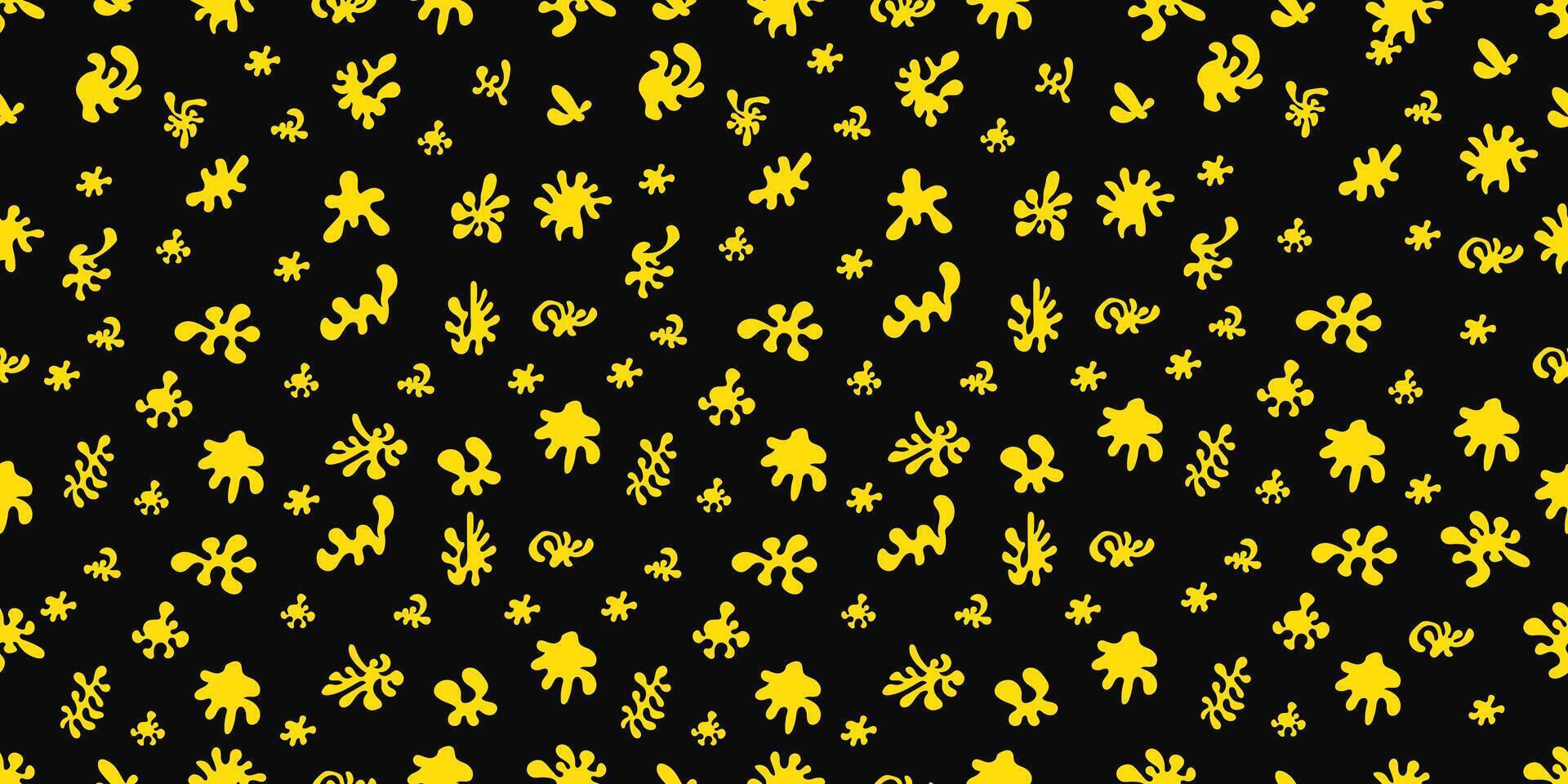 vecteur fond d'écran Jaune taches, taches - Contexte illustration. modèle pour textile, fond d'écran, emballage, couverture, la toile, carte, boîte, imprimer, bannière, céramique