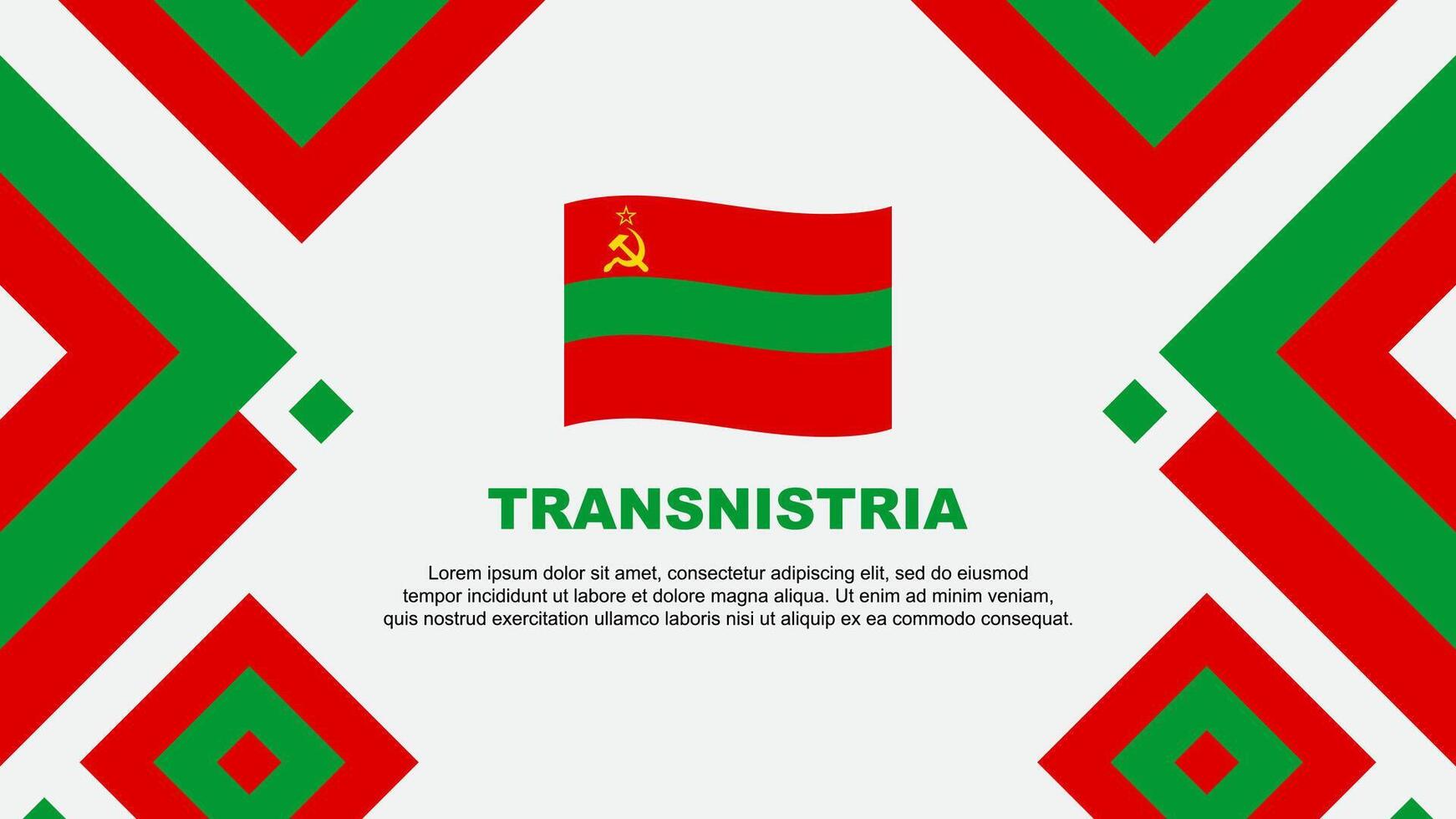 transnistrie drapeau abstrait Contexte conception modèle. transnistrie indépendance journée bannière fond d'écran vecteur illustration. transnistrie modèle
