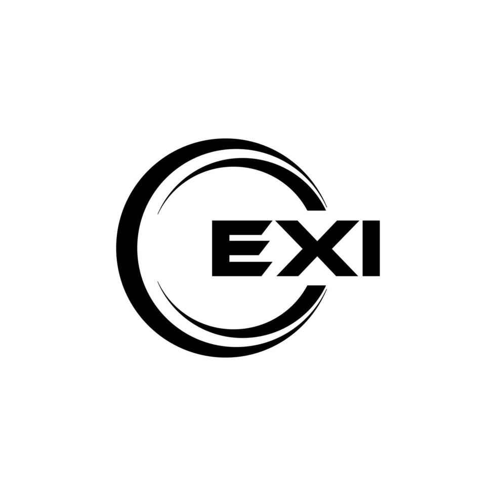 ex lettre logo conception, inspiration pour une unique identité. moderne élégance et Créatif conception. filigrane votre Succès avec le frappant cette logo. vecteur