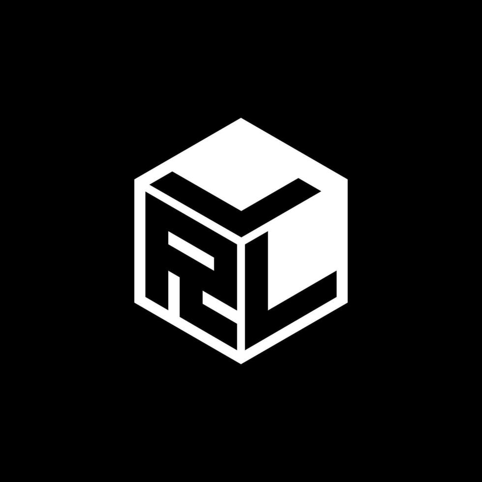 rll lettre logo conception, inspiration pour une unique identité. moderne élégance et Créatif conception. filigrane votre Succès avec le frappant cette logo. vecteur