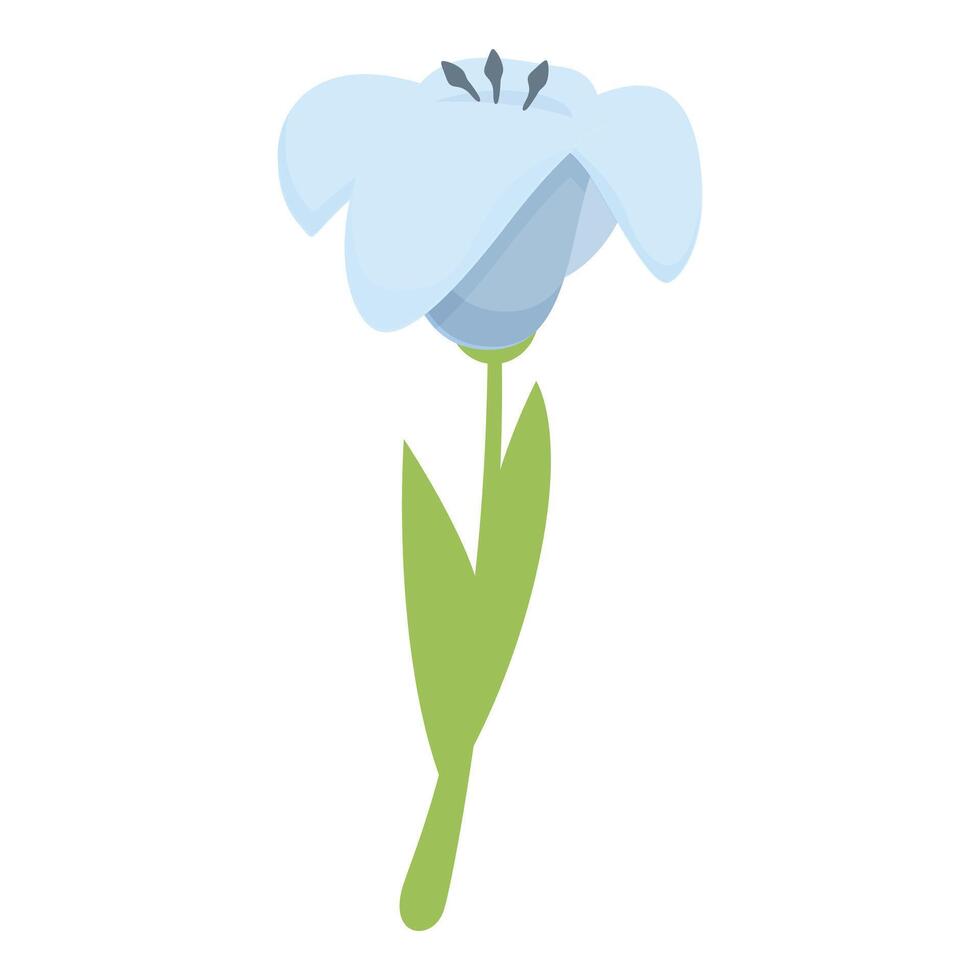 saint la semaine blanc fleur icône dessin animé vecteur. content fête vecteur