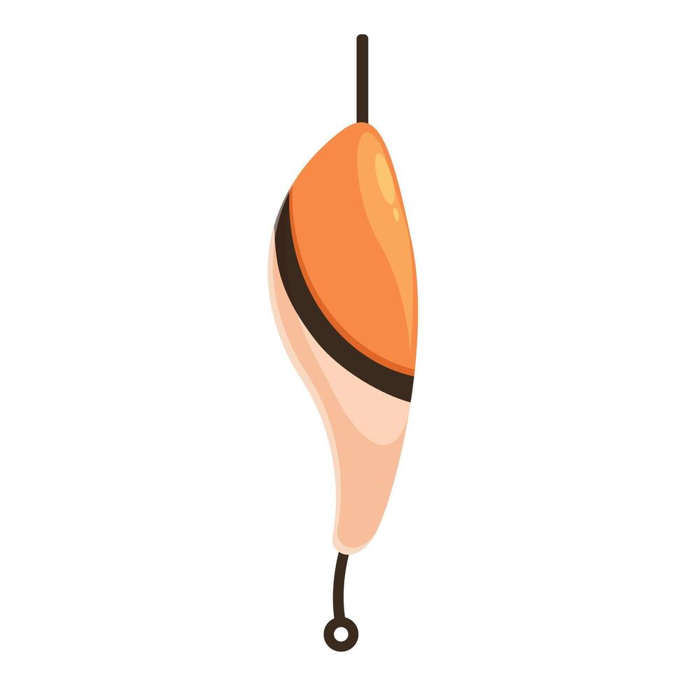 pêche câblé receveur icône dessin animé vecteur. Marin océan transport vecteur