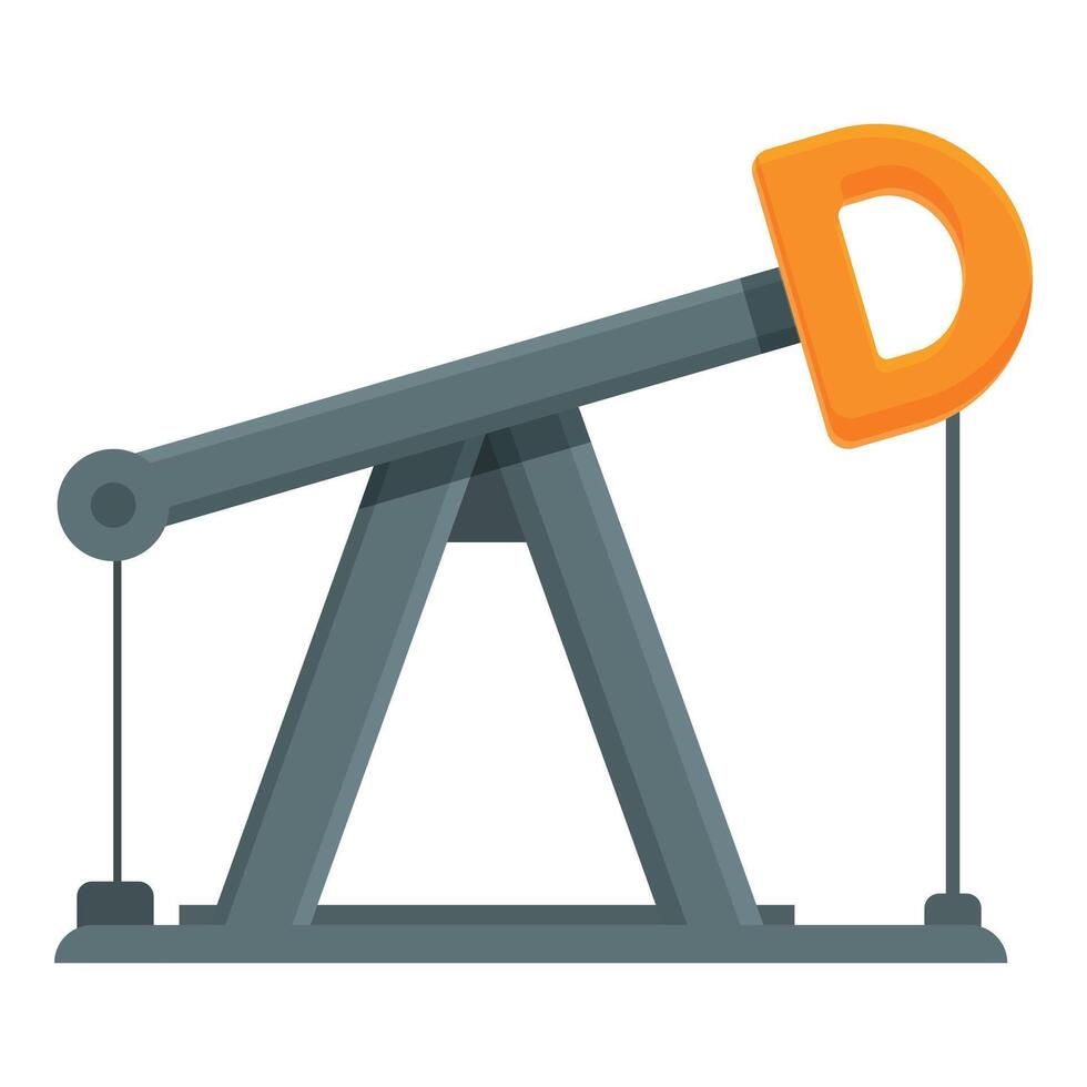 extraction pétrole basé icône dessin animé vecteur. énergie de l'essence vecteur