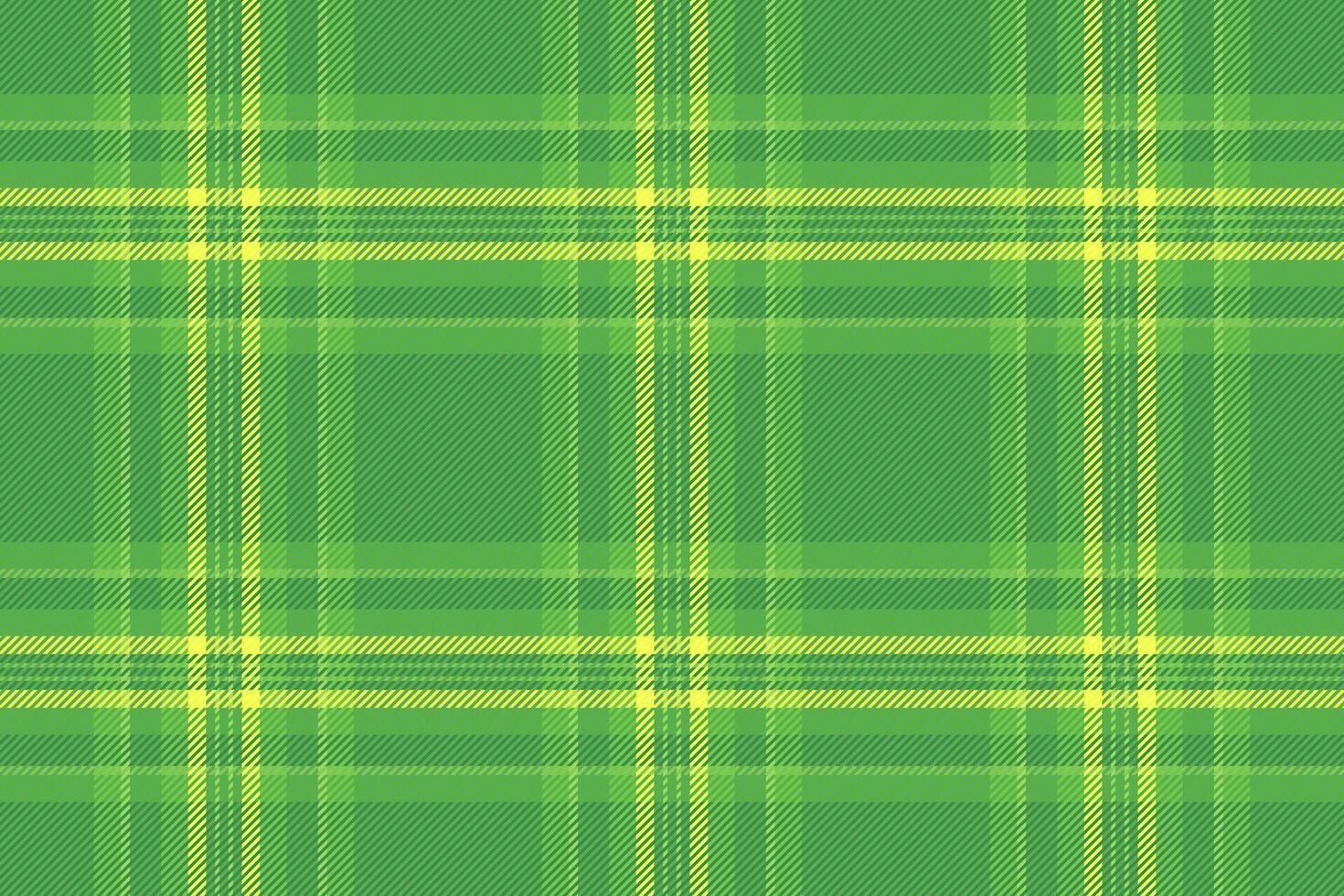 rétro Contexte en tissu tartan, collage texture textile vecteur. déco plaid sans couture modèle vérifier dans vert et meilleur vert couleurs. vecteur