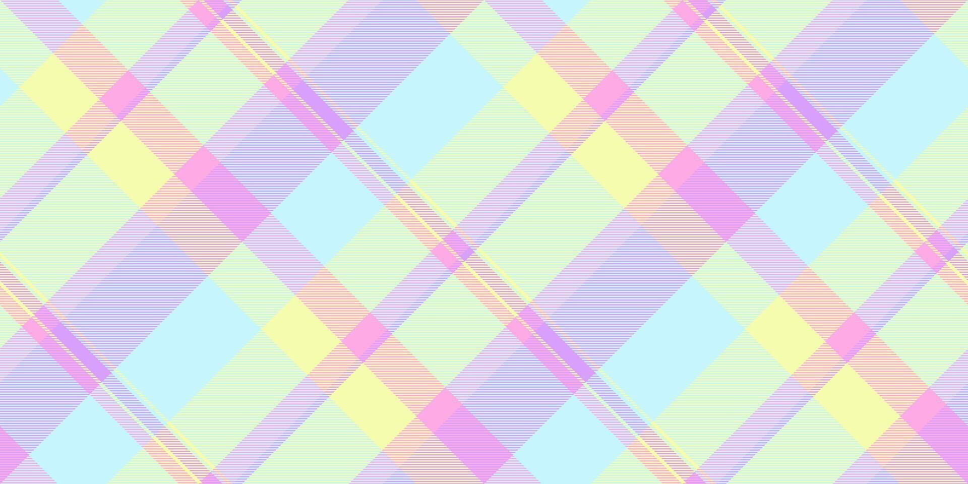 carte tartan texture textile, salon vérifier Contexte modèle. direct en tissu plaid vecteur sans couture dans lumière et citron vert couleurs.