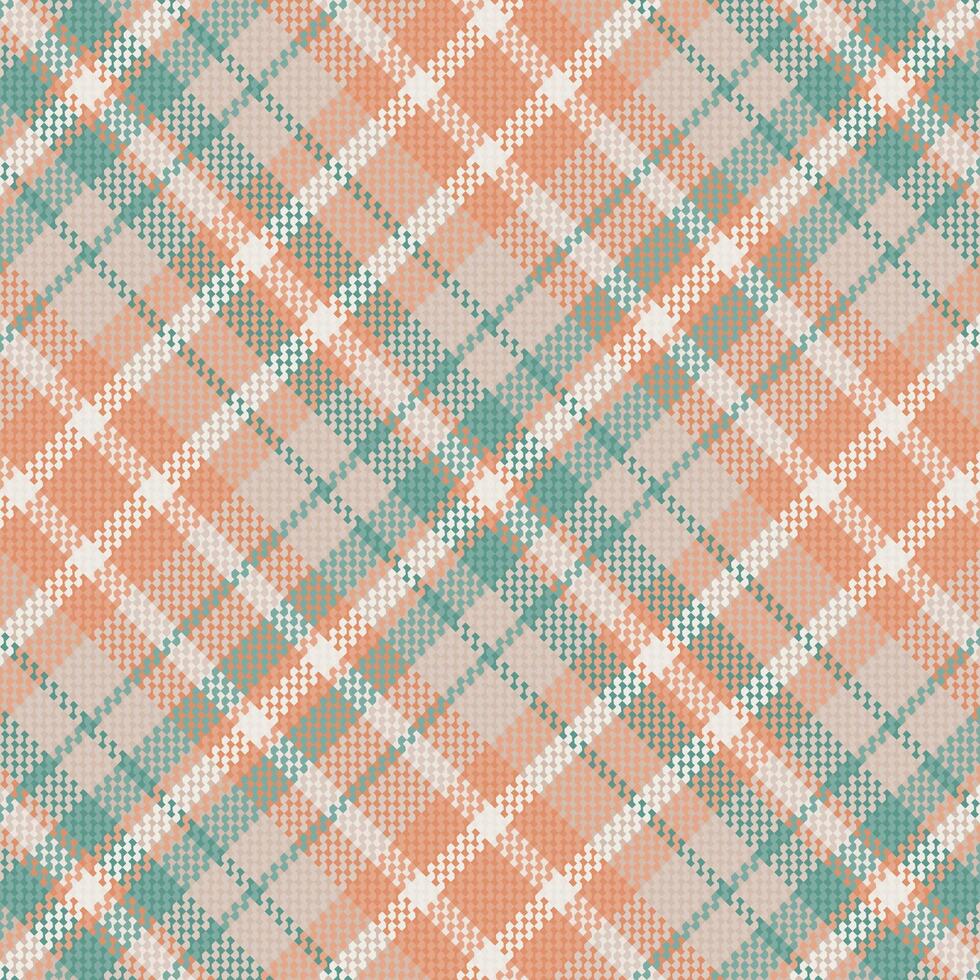 motif à carreaux tartan avec texture et couleur chaude. vecteur