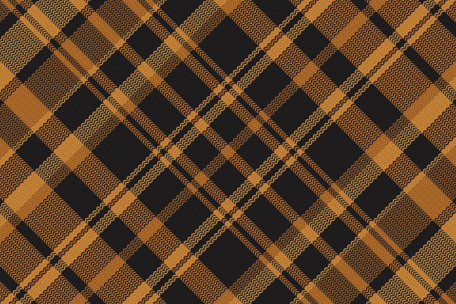 motif à carreaux tartan avec texture et couleur chaude. vecteur