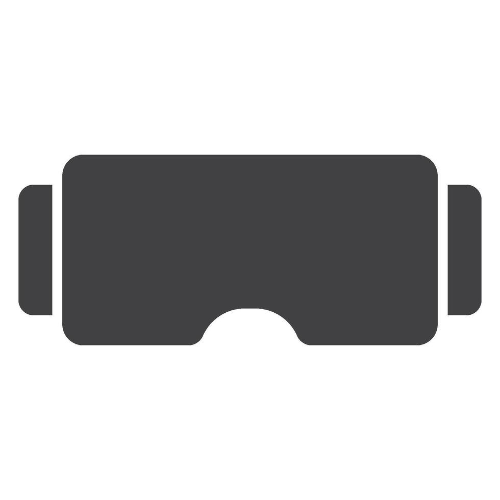 vr des lunettes icône vecteur