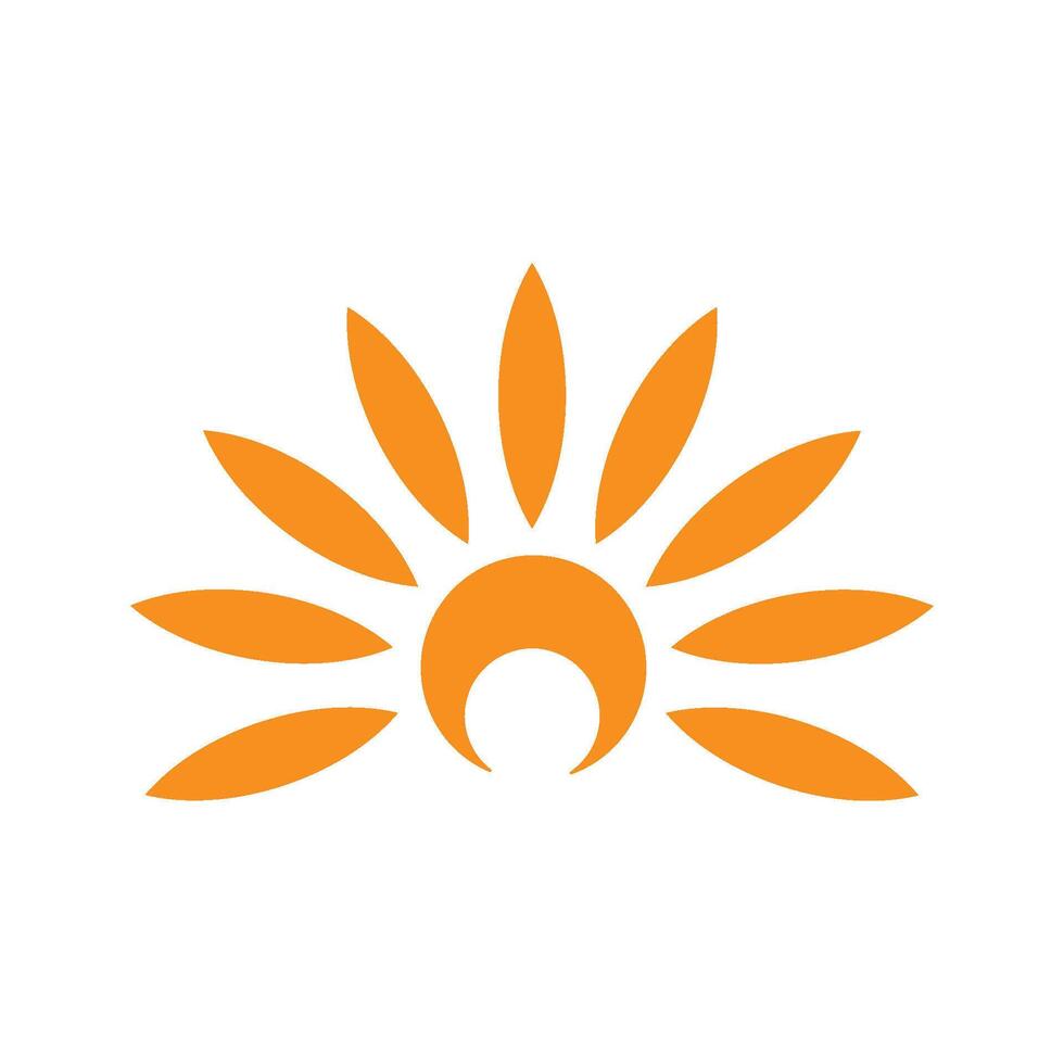 lumière logo icône vecteur