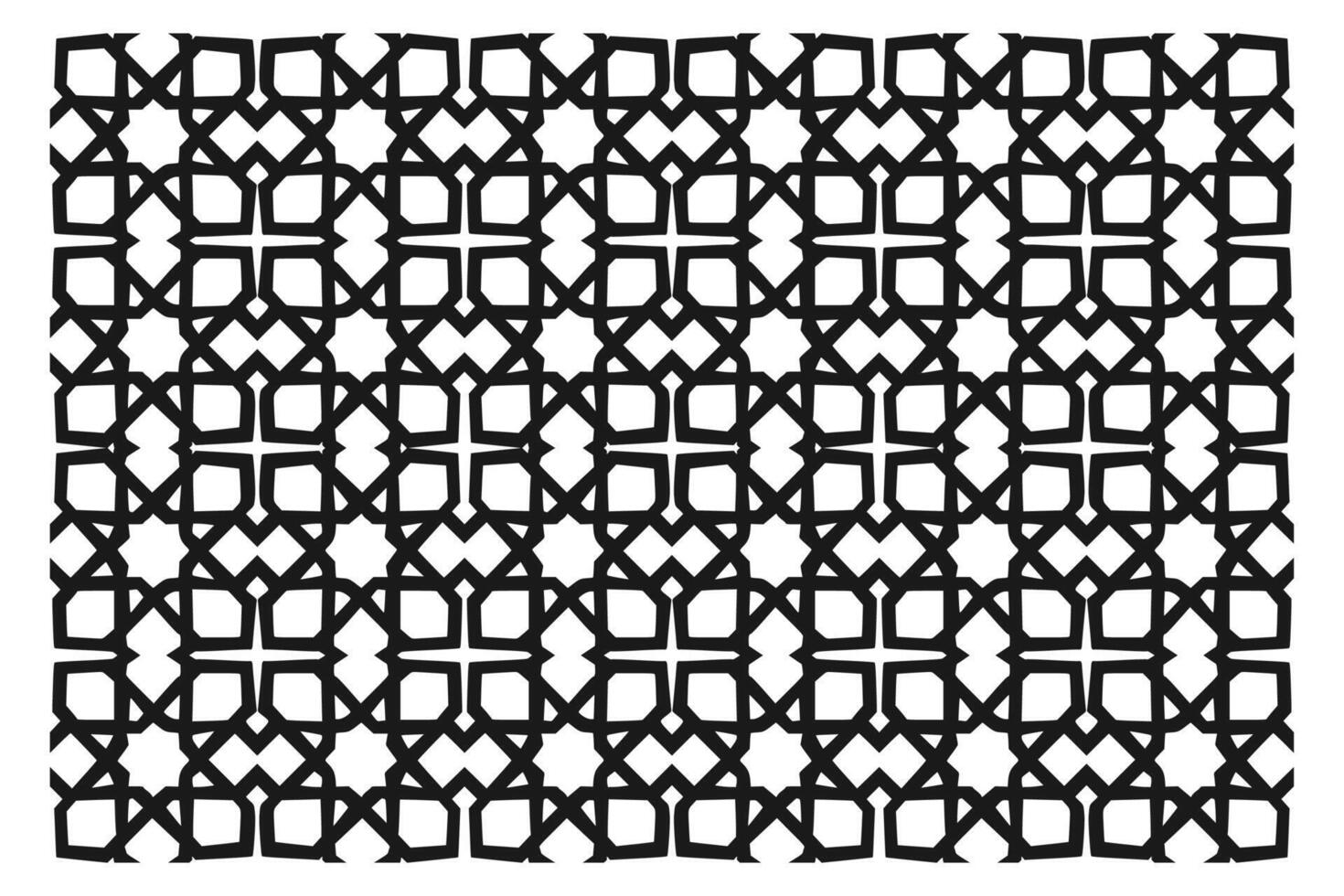 islamique géométrique modèle. abstrait mandala. ethnique décoratif élément. Islam, arabe, Indien, et ottoman motifs vecteur