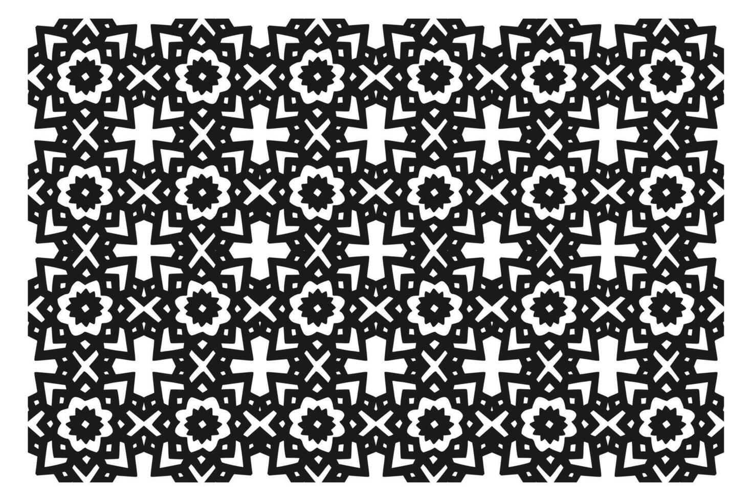 islamique géométrique modèle. abstrait mandala. ethnique décoratif élément. Islam, arabe, Indien, et ottoman motifs vecteur