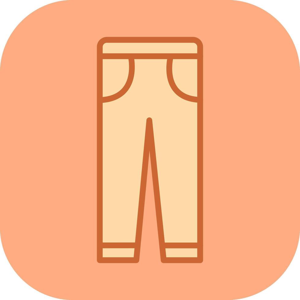 icône de vecteur de pantalon