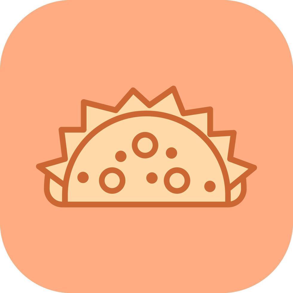 icône de vecteur de tacos