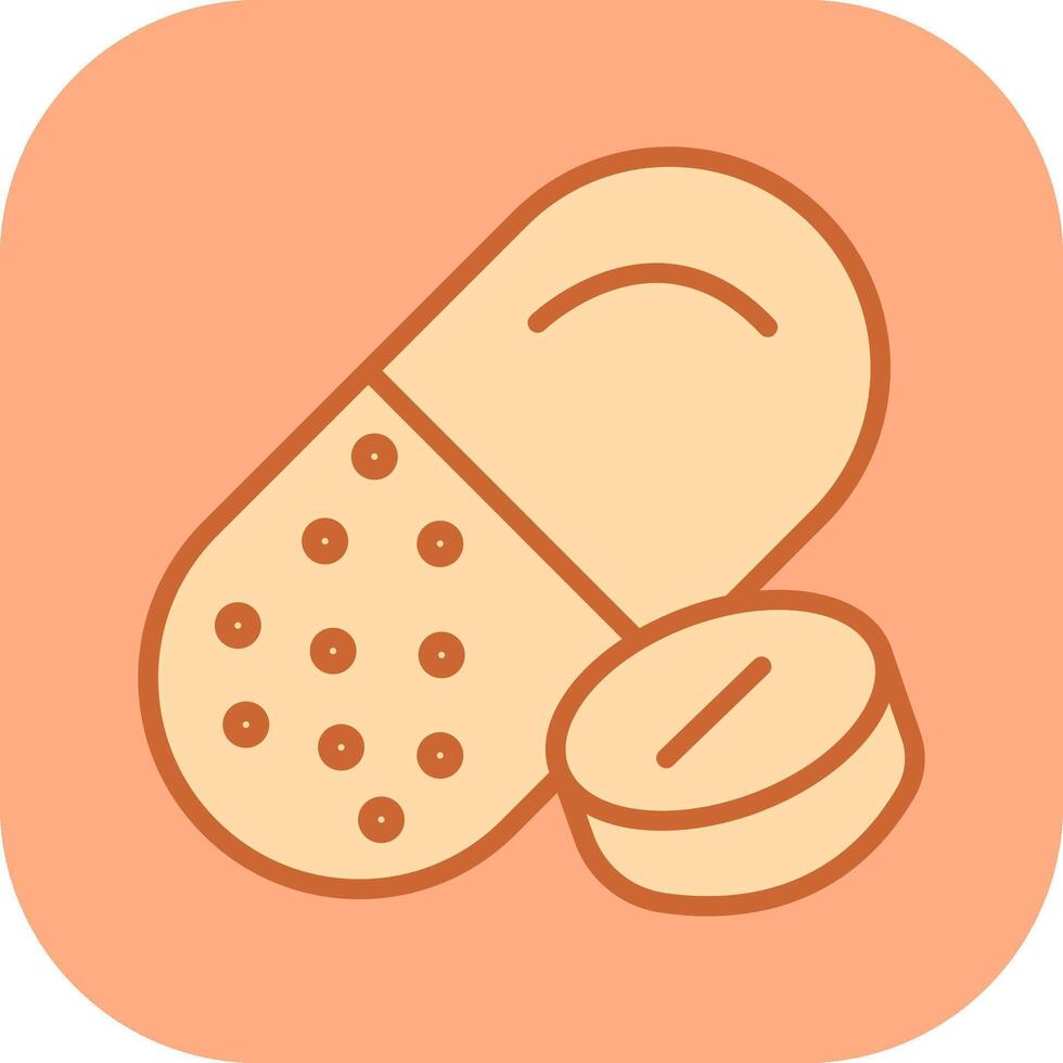 icône de vecteur de pilules