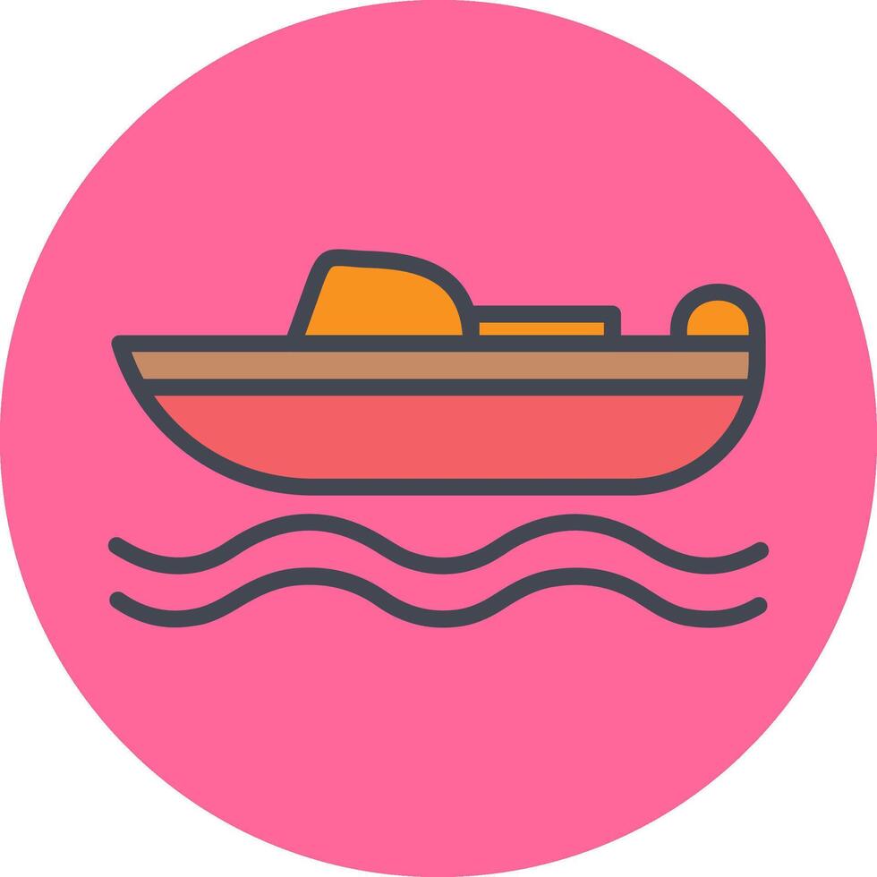 icône de vecteur de bateau