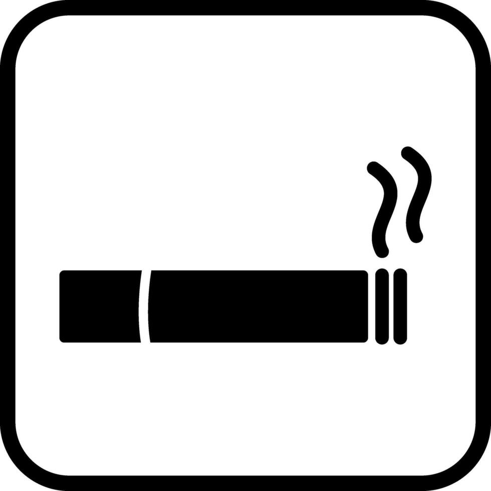 icône de vecteur de cigarette