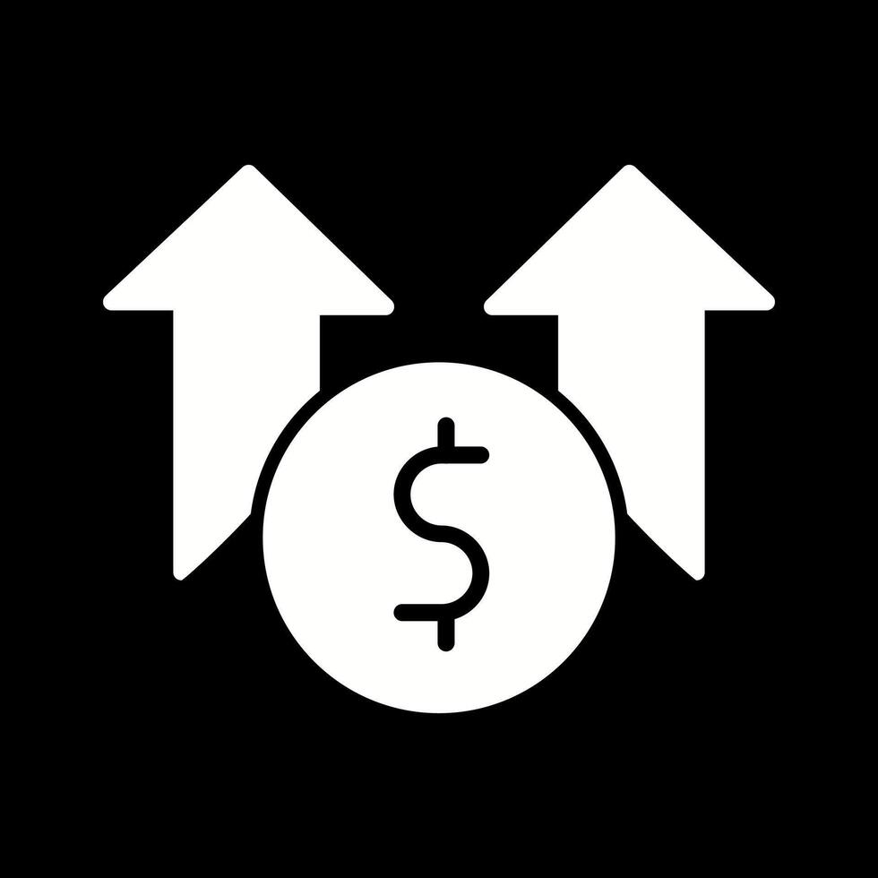 icône de vecteur de revenu