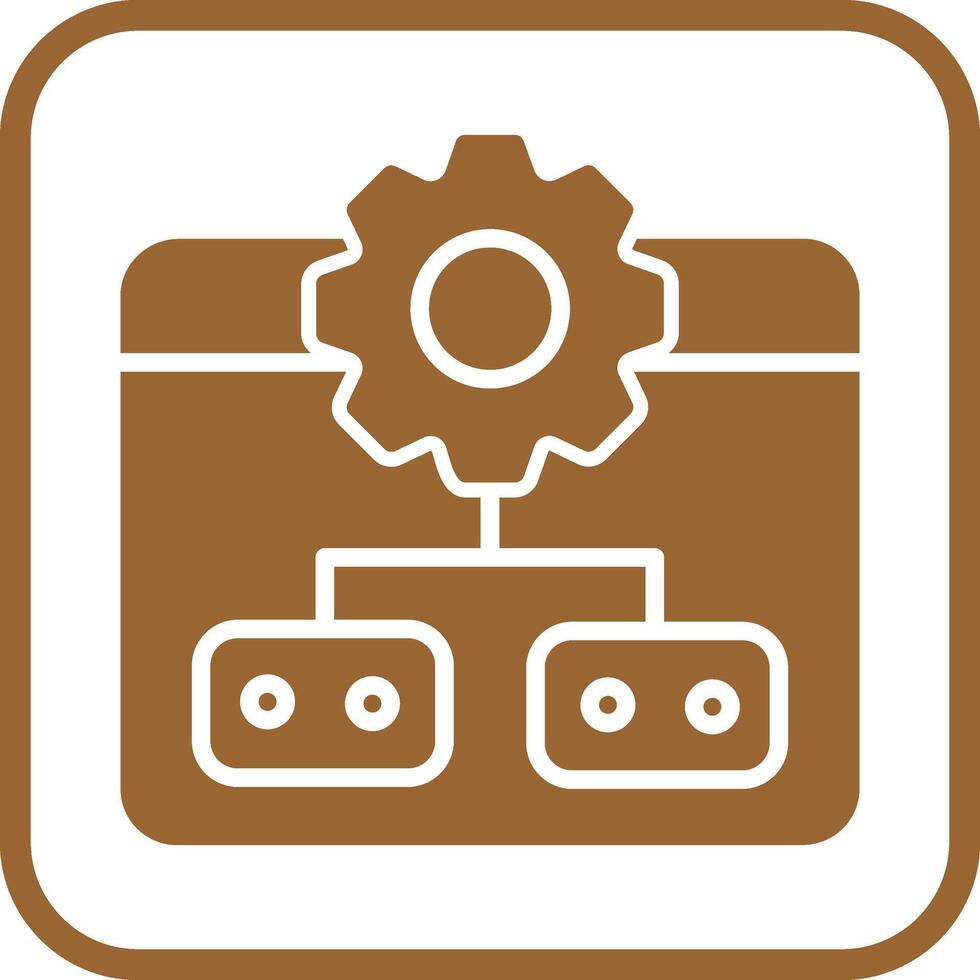 icône de vecteur de fonctionnalités de projet