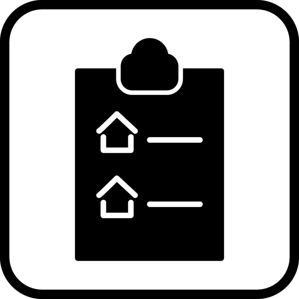 icône de vecteur de liste