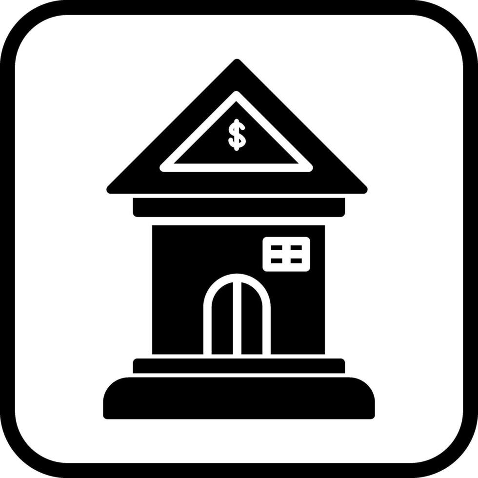 icône de vecteur de banque