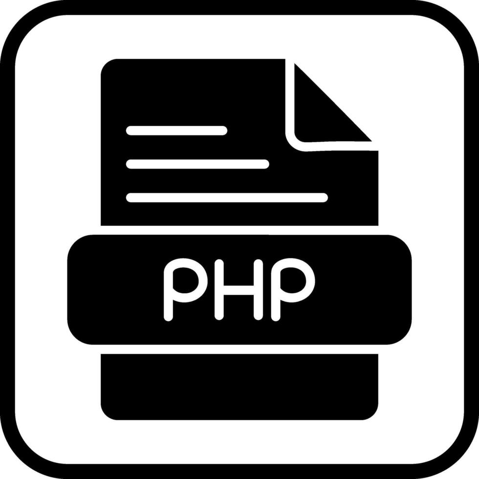 icône de vecteur php