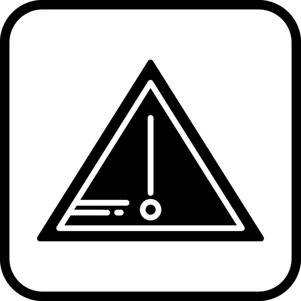 icône de vecteur de danger